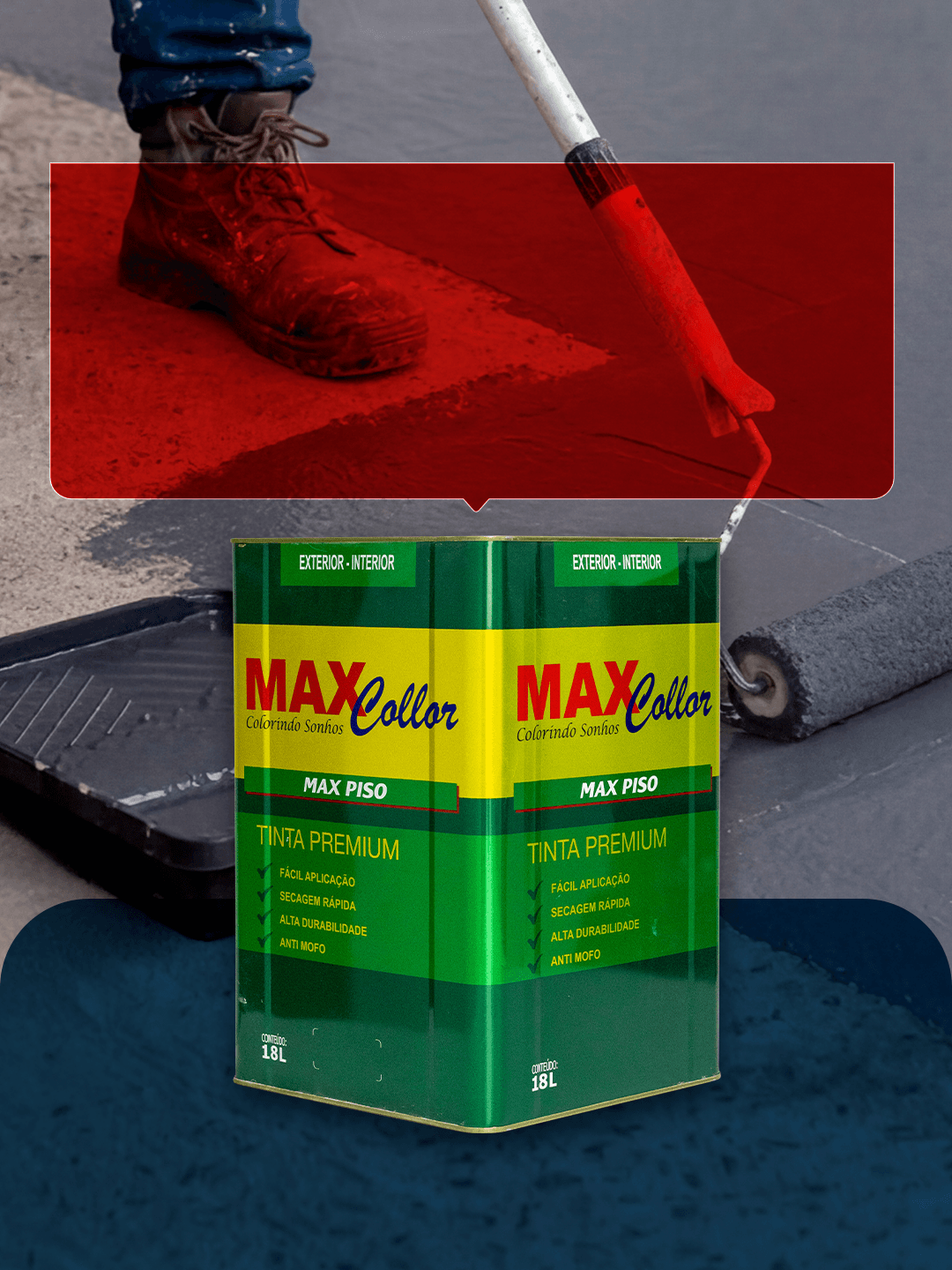 Arte da Tinta Piso Max Collor